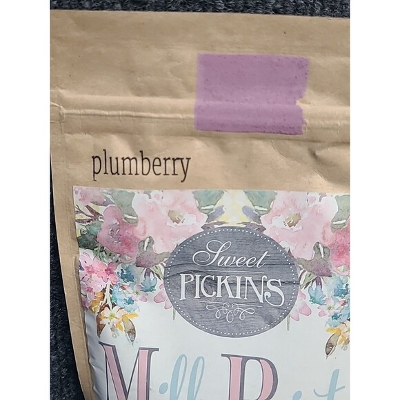 NEW Sweet Pickins Milk Paint 6 Oz ( Makes 1 Pint) Plumberry purple - Picture 2 of 3